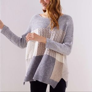 LOFT | Patchwork Sweater